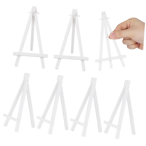 Ipetboom 10 Stück Teiliges Kleiner Kunststoff Staffelei Ständer Verstellbarer Mini Dreibein Aufsteller für Kunst Fotos Postkarten und Sammlerstücke als Tischaufsteller und Bildhalter Ipetboom 10 Stück Teiliges Kleiner Kunststoff Staffelei Ständer Verstellbarer Mini Dreibein Aufsteller für Kunst Fotos Postkarten und Sammlerstücke als Tischaufsteller und Bildhalter von Ipetboom