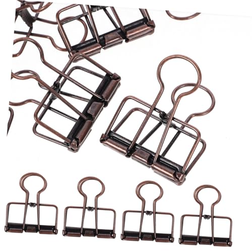 Ipetboom 10 Stück Teiliges Metall Binder Clips aus Robustem Legierungsstahl Langlebige Büroklammern mit Klemmkraft Multifunktionale Dokumentenklammern für Bürobedarf und Schreibwaren Ipetboom 10 Stück Teiliges Metall Binder Clips aus Robustem Legierungsstahl Langlebige Büroklammern mit Klemmkraft Multifunktionale Dokumentenklammern für Bürobedarf und Schreibwaren von Ipetboom