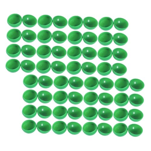 Ipetboom 100 Stück Öffbare Lotteriebälle Grüne Raffle Bälle für Partys Spiele und Feierlichkeiten für Gewinnspiele Füllung mit Süßigkeiten und Notizen von Ipetboom