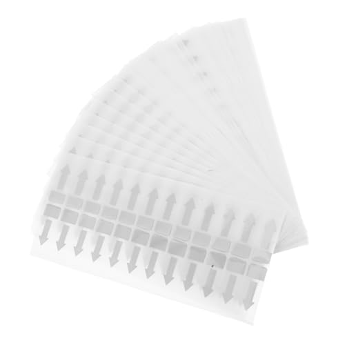 Ipetboom 1000 Stück Aufkleber Selbstklebend Robuste Klebkraft Transparente Richtungsmarkierungen Für Müllbeutel Versiegelung Schutz Organisation Ipetboom 1000 Stück Aufkleber Selbstklebend Robuste Klebkraft Transparente Richtungsmarkierungen Für Müllbeutel Versiegelung Schutz Organisation von Ipetboom