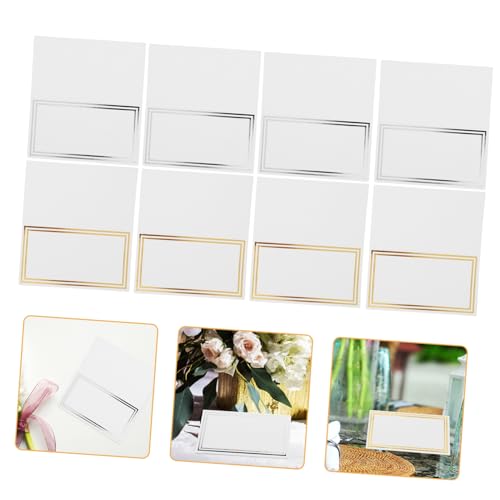 Ipetboom 100Stücke Hochzeit Tischkarten Leere Namensplatzkarten Tischschilder für Hochzeiten Partys und Feiern für Romantische Tischdekoration Ipetboom 100Stücke Hochzeit Tischkarten Leere Namensplatzkarten Tischschilder für Hochzeiten Partys und Feiern für Romantische Tischdekoration von Ipetboom