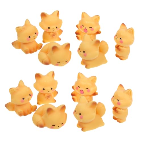 Ipetboom 12 Mini Fuchsfiguren Niedliche Tier Kuchenaufsätze – Realistischer Feengarten Fuchs – Armaturenbrett Tier Für Hochzeitstischdekoration Und Babyparty Ipetboom 12 Mini Fuchsfiguren Niedliche Tier Kuchenaufsätze – Realistischer Feengarten Fuchs – Armaturenbrett Tier Für Hochzeitstischdekoration Und Babyparty von Ipetboom