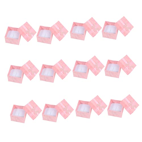 Ipetboom 12 Stück Boxen Schmuckkästchen Juwelierorganisator Fall Boxen für Behälter klein Halskette Boxen Schmuckschatullen zum Verkauf große Schmuckschatullen Papier Rosa Ipetboom 12 Stück Boxen Schmuckkästchen Juwelierorganisator Fall Boxen für Behälter klein Halskette Boxen Schmuckschatullen zum Verkauf große Schmuckschatullen Papier Rosa von Ipetboom