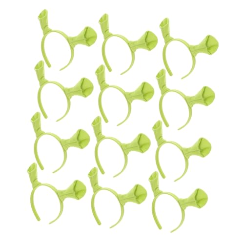 Ipetboom 12 Stück Elastische Kostümaccessoires für Halloween Cosplay und Haarbänder für Partys und Rollenspiele von Ipetboom