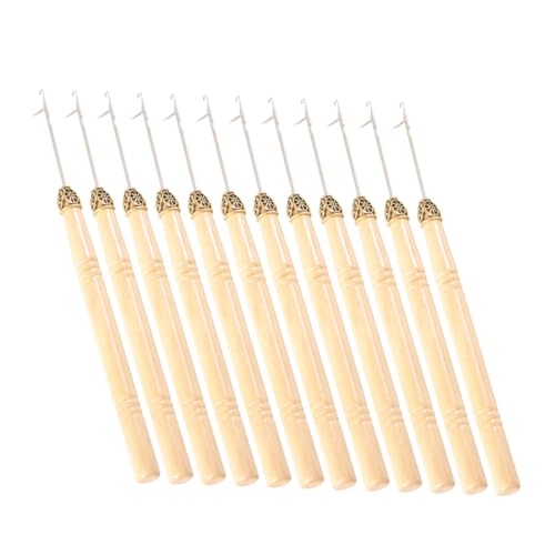 Ipetboom 12 Stück Haarverlängerung häkeln werkzeug Salon-Dreadlock-Tool Häkelhaken Dreadlock-Accessoires für Männer Dreadlocks häkeln Haare weben häkeln Dreadlock-Haken Bambus Golden Ipetboom 12 Stück Haarverlängerung häkeln werkzeug Salon-Dreadlock-Tool Häkelhaken Dreadlock-Accessoires für Männer Dreadlocks häkeln Haare weben häkeln Dreadlock-Haken Bambus Golden von Ipetboom