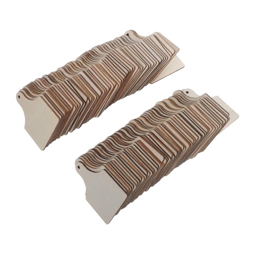 Ipetboom 120 Sätze Teiliges Natürliche Holzanhänger für DIY Bastelprojekte Robuste Ungeschliffene Rechteckige Holzschilder mit Holzmaserung Vielseitig als Küchenetiketten Geschenkanhänger Ipetboom 120 Sätze Teiliges Natürliche Holzanhänger für DIY Bastelprojekte Robuste Ungeschliffene Rechteckige Holzschilder mit Holzmaserung Vielseitig als Küchenetiketten Geschenkanhänger von Ipetboom