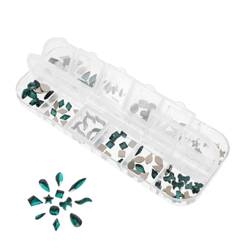 Ipetboom 120 Stück Nagelbohrer Nageldekoration Punk-nagelanhänger Nagel Charms Nagelkunst Glitzer Pailletten Nagel Charme Nailart-glitzer Nail Strass-kit Nagelkunstperlen Green Strasssteine Ipetboom 120 Stück Nagelbohrer Nageldekoration Punk-nagelanhänger Nagel Charms Nagelkunst Glitzer Pailletten Nagel Charme Nailart-glitzer Nail Strass-kit Nagelkunstperlen Green Strasssteine von Ipetboom
