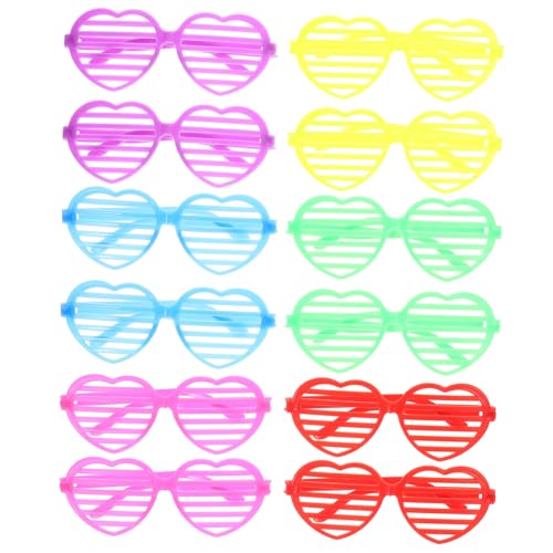 Ipetboom 12Stücke Valentinstags Partybrille Herzform Dekorative für Festlichkeiten Fotoshootings Unvergessliche Langlebig Sicher Ipetboom 12Stücke Valentinstags Partybrille Herzform Dekorative für Festlichkeiten Fotoshootings Unvergessliche Langlebig Sicher von Ipetboom