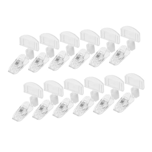 Ipetboom 16 Stück Teiliges Transparente Preisschildhalter Clips mit Verstellbarer Klemme für Namensschilder und Warenanzeigen Vielseitig Einsetzbar für Verkaufsflächen und Theken in Ipetboom 16 Stück Teiliges Transparente Preisschildhalter Clips mit Verstellbarer Klemme für Namensschilder und Warenanzeigen Vielseitig Einsetzbar für Verkaufsflächen und Theken in von Ipetboom