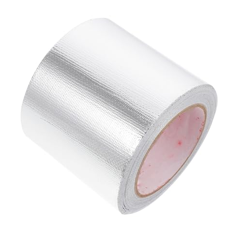 Ipetboom 1Rolle Aluminiumfolienband für Reparatur und Dichtung Hochtemperaturbeständig für Rohrverbindungen Kühlschränke und Starkes Klebeband für Sichere Anwendungen Ipetboom 1Rolle Aluminiumfolienband für Reparatur und Dichtung Hochtemperaturbeständig für Rohrverbindungen Kühlschränke und Starkes Klebeband für Sichere Anwendungen von Ipetboom