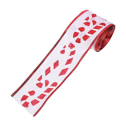 Ipetboom 1Rolle Weihnachtliches Geschenkband DIY Bastelband Mit Festlichem Design Für Und Dekoration Für Hochzeiten Und Feiertage Ipetboom 1Rolle Weihnachtliches Geschenkband DIY Bastelband Mit Festlichem Design Für Und Dekoration Für Hochzeiten Und Feiertage von Ipetboom