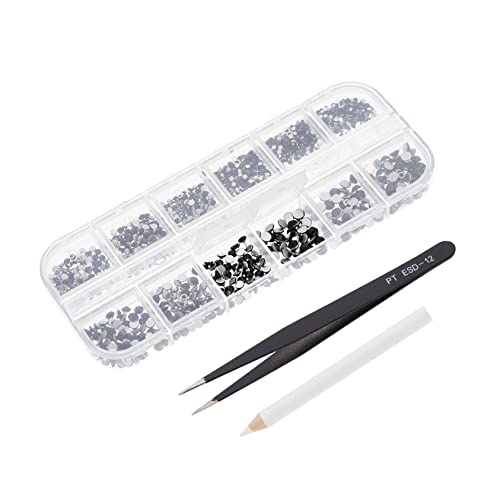 Ipetboom 1Satz Strasssteine Nagelzubehör für DIY Maniküre Fächer mit Flachen Dekoren für Nagelkunst und Make Up Einfach zu Verwenden und Vielseitig Einsetzbar Ipetboom 1Satz Strasssteine Nagelzubehör für DIY Maniküre Fächer mit Flachen Dekoren für Nagelkunst und Make Up Einfach zu Verwenden und Vielseitig Einsetzbar von Ipetboom