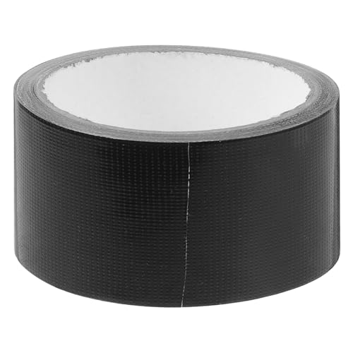Ipetboom 2 Rollen Hochleistungs Klebeband Schwarz Einseitiges Gewebeband für Teppich Bastel und Reparaturanwendungen Rückstandsfrei von Ipetboom