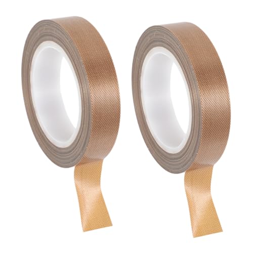 Ipetboom 2 Rollen Hochtemperatur Klebeband Ptfe Vakuumsealer Tape Isolierend Reißfest für Abdichtung und Schutz für Hochtemperaturanwendungen Ipetboom 2 Rollen Hochtemperatur Klebeband Ptfe Vakuumsealer Tape Isolierend Reißfest für Abdichtung und Schutz für Hochtemperaturanwendungen von Ipetboom