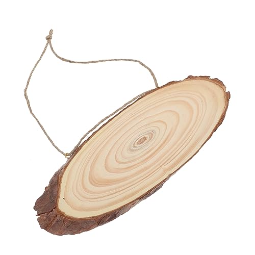 Ipetboom 2 STÜCK Unbehandelte Holzscheiben aus Naturholz Oval Form DIY Bastelmaterial für Kreative Projekte Breit für Türschilder und Dekorationen Ipetboom 2 STÜCK Unbehandelte Holzscheiben aus Naturholz Oval Form DIY Bastelmaterial für Kreative Projekte Breit für Türschilder und Dekorationen von Ipetboom