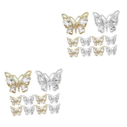 Ipetboom 2 Sätze Bohrer Für Nagelschmuck Schmetterling Nagelanhänger Süß Reiz Nageldekorationen Für Nagelkunst Charms Für Nageldesign Nagelschmuck Für Frauen Legierung 10 Stück * 2 Ipetboom 2 Sätze Bohrer Für Nagelschmuck Schmetterling Nagelanhänger Süß Reiz Nageldekorationen Für Nagelkunst Charms Für Nageldesign Nagelschmuck Für Frauen Legierung 10 Stück * 2 von Ipetboom
