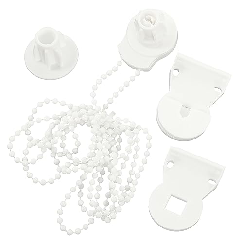 Ipetboom 2 Sätze Roller Blind Fittings Kit mit Pom Material Einfache Montage Perlenkette Ersatzteile für Fensterrollläden Geeignet für Schlafzimmer und Bürofenster von Ipetboom