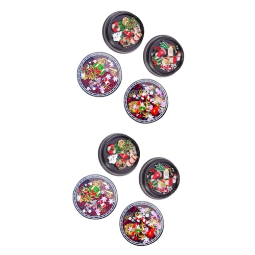 Ipetboom 2 Sätze Weihnachts-nagel-diamant 3d-nagelanhänger Weihnachtsnagelkunst Weihnachts Nail Sticker Schmucksteine Gems Nailart-strasssteine Strass-anhänger Für Nägel Legierung 4boxen*2 Ipetboom 2 Sätze Weihnachts-nagel-diamant 3d-nagelanhänger Weihnachtsnagelkunst Weihnachts Nail Sticker Schmucksteine Gems Nailart-strasssteine Strass-anhänger Für Nägel Legierung 4boxen*2 von Ipetboom