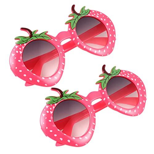 Ipetboom 2 Stück Cosplay-Party-Brille kindersonnenbrille party decoration Cartoon spaß brille Erdbeer-Partygläser lustige Brille rot Ipetboom 2 Stück Cosplay-Party-Brille kindersonnenbrille party decoration Cartoon spaß brille Erdbeer-Partygläser lustige Brille rot von Ipetboom