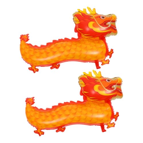 Ipetboom 2 Stück Drachen Luftballons Chinesisches Neujahr Partydeko Leuchtend Orange Langlebig Glückssymbol für Frühlingsfest und Familienfeier Ipetboom 2 Stück Drachen Luftballons Chinesisches Neujahr Partydeko Leuchtend Orange Langlebig Glückssymbol für Frühlingsfest und Familienfeier von Ipetboom