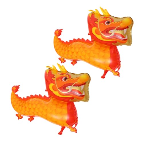Ipetboom 2 Stück Großer Drachen Folienballon Neujahrsdeko Langlebig Farbintensiv für Frühjahrsfest und Party Chinesisches Symbol für Glück und Wohlstand Ipetboom 2 Stück Großer Drachen Folienballon Neujahrsdeko Langlebig Farbintensiv für Frühjahrsfest und Party Chinesisches Symbol für Glück und Wohlstand von Ipetboom