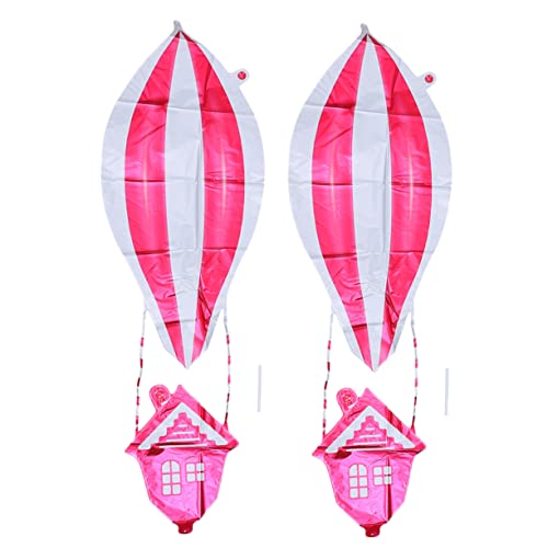 Ipetboom 2 Stück Heißluftballon Dekoration Luftballons Heißluftballon Folienballon Party Hochzeit Heißluftballon Ornament Hängendes Heißluftballon Aluminiumballons Ipetboom 2 Stück Heißluftballon Dekoration Luftballons Heißluftballon Folienballon Party Hochzeit Heißluftballon Ornament Hängendes Heißluftballon Aluminiumballons von Ipetboom
