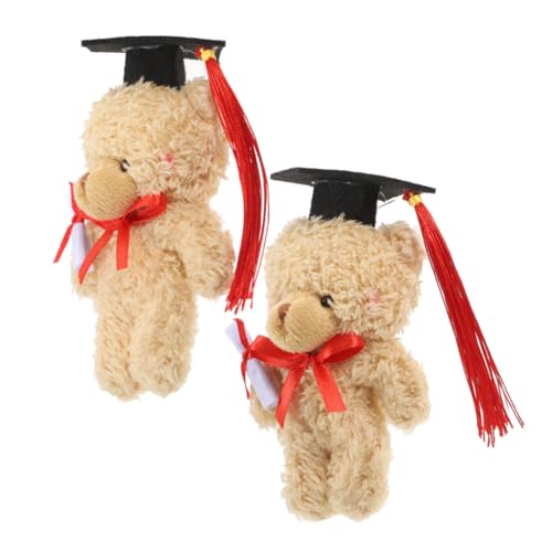 Ipetboom 2 Stück Kuschelbären mit Doktormütze Weiches Plüschstofftier im Blumenstraußdesign zur Graduation Symbolisch für Bestandene Prüfungen und Abschlussfeier Ipetboom 2 Stück Kuschelbären mit Doktormütze Weiches Plüschstofftier im Blumenstraußdesign zur Graduation Symbolisch für Bestandene Prüfungen und Abschlussfeier von Ipetboom