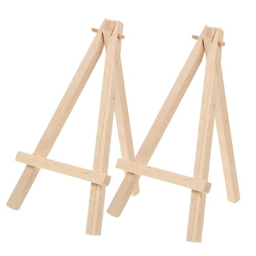 Ipetboom 2 Stück Mini Holz Staffelei Tischdisplay für Karten und Fotos Klappbare Holzständer für Zuhause Büro Hochzeiten Kunst und Veranstaltungen Ipetboom 2 Stück Mini Holz Staffelei Tischdisplay für Karten und Fotos Klappbare Holzständer für Zuhause Büro Hochzeiten Kunst und Veranstaltungen von Ipetboom