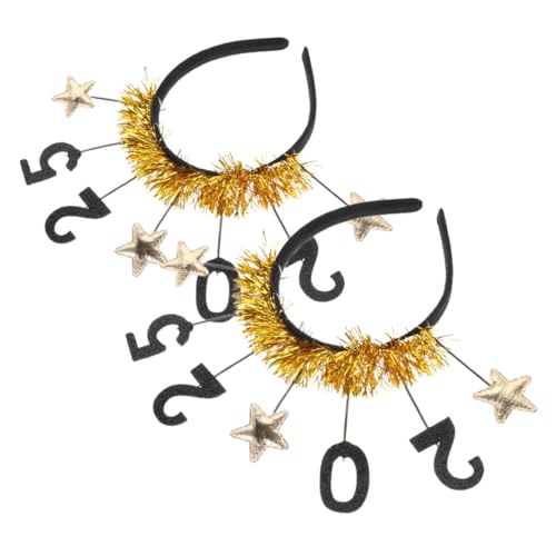 Ipetboom 2 Stück Teiliges Neujahrs Stirnband mit Funkelnden Sternen Festlicher Haarschmuck für Weihnachten und Silvesterparty Vielseitiges Accessoire für Feiertage und Feiern Ipetboom 2 Stück Teiliges Neujahrs Stirnband mit Funkelnden Sternen Festlicher Haarschmuck für Weihnachten und Silvesterparty Vielseitiges Accessoire für Feiertage und Feiern von Ipetboom