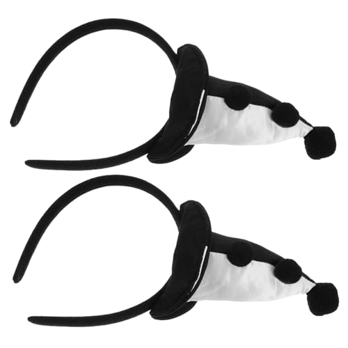 Ipetboom 2 Stück Teiliges Plüsch clown stirnband Klassisch Weiches Haarschmuck Zirkus Kostümpartys Hautfreundlich Bequem für Erwachsene bei Fasching und Halloween von Ipetboom