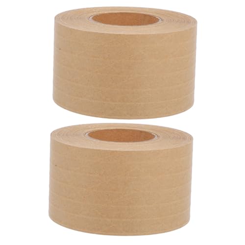 Ipetboom 2 Stück Wasseraktiviertes Verstärktes Kraftpapier Klebeband Faserverstärkt Geruchsneutral Starkes Verpackungsband für Kartonversiegelung und Bündelung Umweltfreundlich Ipetboom 2 Stück Wasseraktiviertes Verstärktes Kraftpapier Klebeband Faserverstärkt Geruchsneutral Starkes Verpackungsband für Kartonversiegelung und Bündelung Umweltfreundlich von Ipetboom