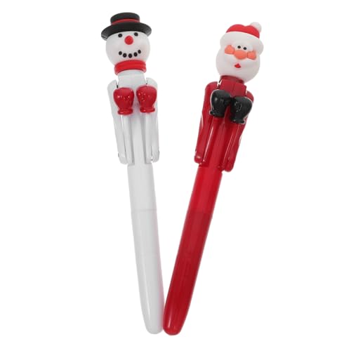 Ipetboom 2 Stück Weihnachtskugelschreiber weihnachtsgeschenke weihnachtsdekoration weihnachtsstift Schneemann Kugelschreiber einzigartige Stifte Bommel Kugelschreiber Boxspielzeug Kieselgel Ipetboom 2 Stück Weihnachtskugelschreiber weihnachtsgeschenke weihnachtsdekoration weihnachtsstift Schneemann Kugelschreiber einzigartige Stifte Bommel Kugelschreiber Boxspielzeug Kieselgel von Ipetboom