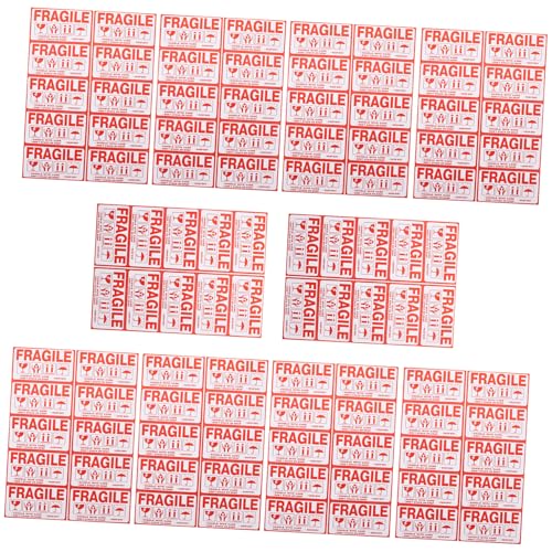 Ipetboom 20 Blatt Selbstklebende Warnaufkleber Fragile Warnetiketten für Versand Verpackung Stark Haftend Kartons Sichtbarer Hinweis für Zerbrechliche Sendungen Ipetboom 20 Blatt Selbstklebende Warnaufkleber Fragile Warnetiketten für Versand Verpackung Stark Haftend Kartons Sichtbarer Hinweis für Zerbrechliche Sendungen von Ipetboom