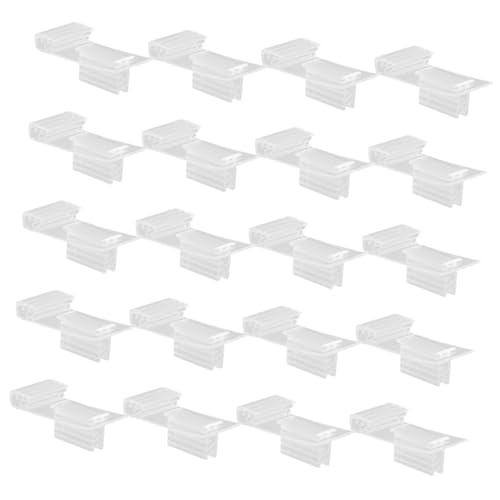 Ipetboom 20 Stück Etikettenhalter für Preisschilder Clip Tag Holder für Klare Beschilderung im Einzelhandel für Supermärkte und Geschäfte Vielseitig Einsetzbar von Ipetboom