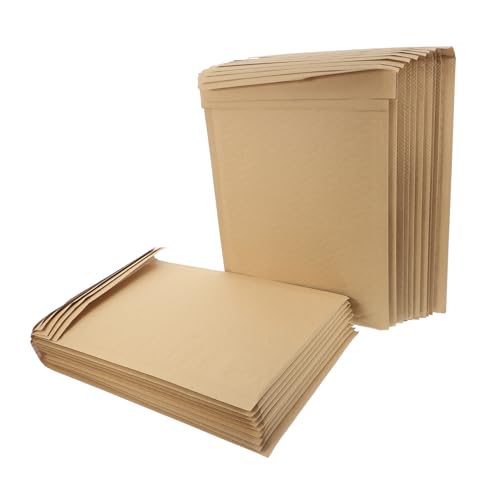 Ipetboom 20 Stück Luftblasenbeutel Luftpolstertaschen für den Versand Selbstverschließender Luftpolsterbeutel Versandumschläge gepolsterte Mailer Versandtaschen Kraftpapier Khaki Ipetboom 20 Stück Luftblasenbeutel Luftpolstertaschen für den Versand Selbstverschließender Luftpolsterbeutel Versandumschläge gepolsterte Mailer Versandtaschen Kraftpapier Khaki von Ipetboom