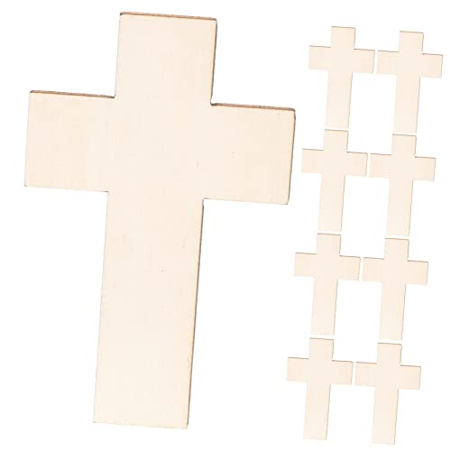 Ipetboom 20 Stück Unfinished Wooden Cross Cutouts für Ostern und Halloween Holzscheiben für DIY Deko Projekte Kreative Bastelideen für Erwachsene Ipetboom 20 Stück Unfinished Wooden Cross Cutouts für Ostern und Halloween Holzscheiben für DIY Deko Projekte Kreative Bastelideen für Erwachsene von Ipetboom