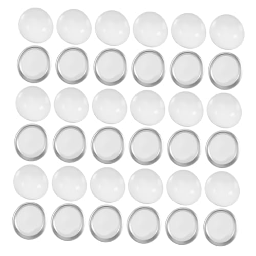 Ipetboom 200 Stück Dekorative Flache Glassteine für Vasen Aquarien und Garten Dekoration Klare Glasperlen als Füllmaterial für Kreative Projekte und und Außenbereiche von Ipetboom
