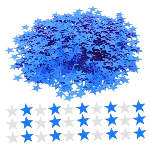 Ipetboom 2000 Stück Konfetti Blau und Silber Dekorative Tischstreuung für Geburtstagsfeiern Hochzeiten und Festivals Glitzernde Partydetails für Unvergessliche Anlässe Ipetboom 2000 Stück Konfetti Blau und Silber Dekorative Tischstreuung für Geburtstagsfeiern Hochzeiten und Festivals Glitzernde Partydetails für Unvergessliche Anlässe von Ipetboom