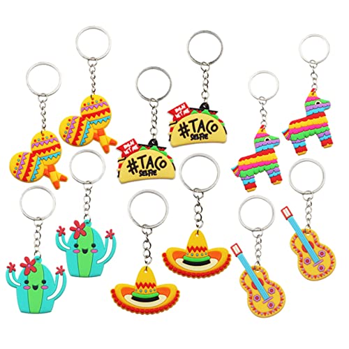 Ipetboom 24 Stück Mexikanische Fiesta Party Schlüsselanhänger Cartoon Schlüsselbund Dekoration Luggage Pendants für und Partys Designs Ipetboom 24 Stück Mexikanische Fiesta Party Schlüsselanhänger Cartoon Schlüsselbund Dekoration Luggage Pendants für und Partys Designs von Ipetboom