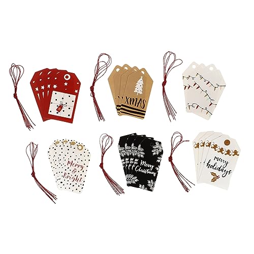 Ipetboom 24Stücke Weihnachtliche Tags Aus Hochwertigem Dekorative Etiketten Für Weihnachtsbaum Und Partys Weihnachtsdeko Und Namenskarten Ipetboom 24Stücke Weihnachtliche Tags Aus Hochwertigem Dekorative Etiketten Für Weihnachtsbaum Und Partys Weihnachtsdeko Und Namenskarten von Ipetboom