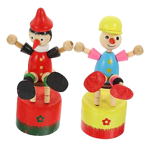 Ipetboom 2stücke Dekorativer Clown Holzfigur Schreibtischdeko Kreativ Wohnzimmer Ornament Handwerk Dekoration Für Haus Und Büro Ipetboom 2stücke Dekorativer Clown Holzfigur Schreibtischdeko Kreativ Wohnzimmer Ornament Handwerk Dekoration Für Haus Und Büro von Ipetboom
