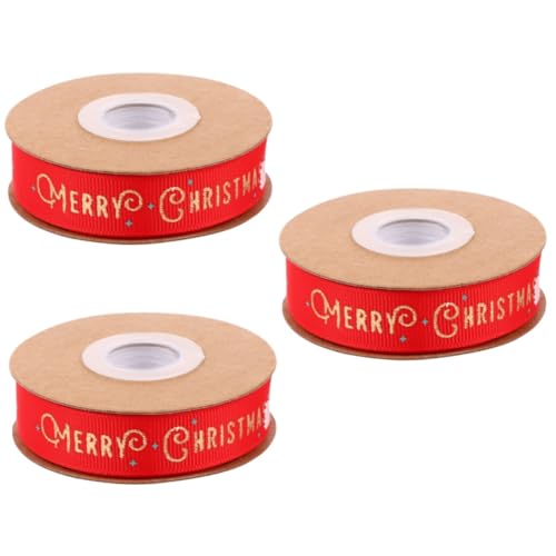 Ipetboom 3 Rollen Schleife seidenband ribbon weihmachtsdeko geschenkverpackung weihnchtsdeko Rot Metallband zum Einwickeln Band umwickeln Weihnachten Exquisites Band Geschenkband Polyester Ipetboom 3 Rollen Schleife seidenband ribbon weihmachtsdeko geschenkverpackung weihnchtsdeko Rot Metallband zum Einwickeln Band umwickeln Weihnachten Exquisites Band Geschenkband Polyester von Ipetboom