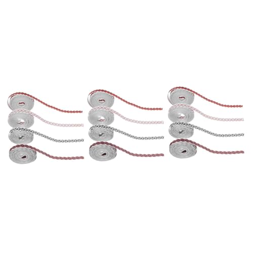 Ipetboom 3 Sätze Basketball-fußball-geschenkband Zubehör Schleife Bänder Zum Basteln Sportband Softballband Fußball-bedrucktes Band Heiraten Ripsband Für Kugelband Polyester 4 Rollen * 3 von Ipetboom