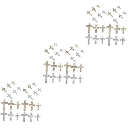 Ipetboom 3 Sätze Legierung Kreuz Schmuck Strass Nagel Charms Nagel Strass Nagel Schmuck Charms Nagel Charms Bulk Charms Für Nägel Design Nagel Dekorationen Metall Nagel Charm 60 Stück * 3 Ipetboom 3 Sätze Legierung Kreuz Schmuck Strass Nagel Charms Nagel Strass Nagel Schmuck Charms Nagel Charms Bulk Charms Für Nägel Design Nagel Dekorationen Metall Nagel Charm 60 Stück * 3 von Ipetboom