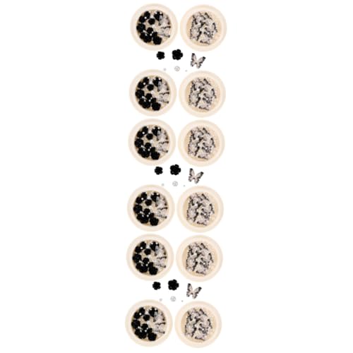 Ipetboom 3 Sätze Schwarze Kamellien Nail Art Strasssteine Boxen Mit Funkelnden Deko Gems Für Nageldesigns Nail Supplies Für Diy Maniküre Und Schmuckaccessoires 4boxen*3 Ipetboom 3 Sätze Schwarze Kamellien Nail Art Strasssteine Boxen Mit Funkelnden Deko Gems Für Nageldesigns Nail Supplies Für Diy Maniküre Und Schmuckaccessoires 4boxen*3 von Ipetboom