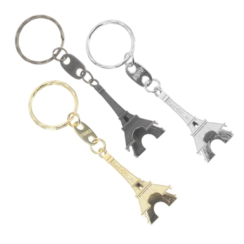 Ipetboom 3 Stück Eiffelturm Schlüsselanhänger Anhänger Gold Silber und Antik Schlüsselring Deko Robust und Leicht Tragbar für Taschen und Schlüsselbund Ipetboom 3 Stück Eiffelturm Schlüsselanhänger Anhänger Gold Silber und Antik Schlüsselring Deko Robust und Leicht Tragbar für Taschen und Schlüsselbund von Ipetboom