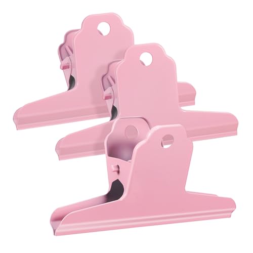 Ipetboom 3 Stück Metall Bulldog Clips Aktenklammern für Dokumente Vielseitige Büroklammern als Organizer Snackbeutel und Papierclips Stabile Schrankscharnier Klammern Ipetboom 3 Stück Metall Bulldog Clips Aktenklammern für Dokumente Vielseitige Büroklammern als Organizer Snackbeutel und Papierclips Stabile Schrankscharnier Klammern von Ipetboom