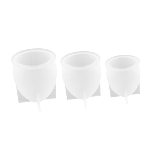 Ipetboom 3 Stück Silikonform Teiliges Ei Förmiges Epoxidharz Gießform Flexible Langlebige DIY Resin Lampenbasis für Kristallklare Deko Wiederverwendbar und Einfach zu Reinigen Ipetboom 3 Stück Silikonform Teiliges Ei Förmiges Epoxidharz Gießform Flexible Langlebige DIY Resin Lampenbasis für Kristallklare Deko Wiederverwendbar und Einfach zu Reinigen von Ipetboom