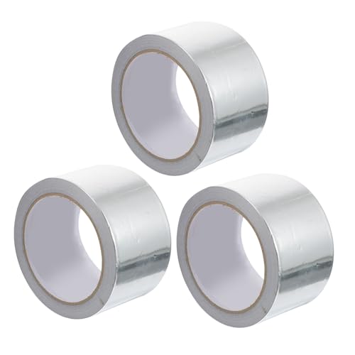 Ipetboom 3 Stück Teiliges Wasserdichtes Aluminiumfolie Klebeband Selbstklebendes Dichtband mit Haftung Hitzebeständig und Vielseitig für Dachreparatur Lüftungsschächte und Rohrisolierung Ipetboom 3 Stück Teiliges Wasserdichtes Aluminiumfolie Klebeband Selbstklebendes Dichtband mit Haftung Hitzebeständig und Vielseitig für Dachreparatur Lüftungsschächte und Rohrisolierung von Ipetboom