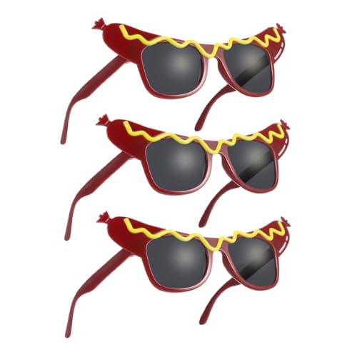 Ipetboom 3-teilige Hot-dog-sonnenbrillen: Neuartige Partybrillen, Kostümbrillen Für Feiertagsfeiern, Maskeraden Und Themenpartys, Sonnenbrillen Für Erwachsene Ipetboom 3-teilige Hot-dog-sonnenbrillen: Neuartige Partybrillen, Kostümbrillen Für Feiertagsfeiern, Maskeraden Und Themenpartys, Sonnenbrillen Für Erwachsene von Ipetboom